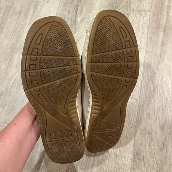 Sperry Top Sider Boat Shoes Beige 6.5 - Picture 13 of 16